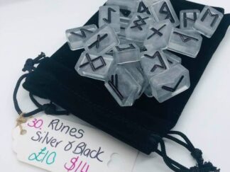 Runes - Silver and Black